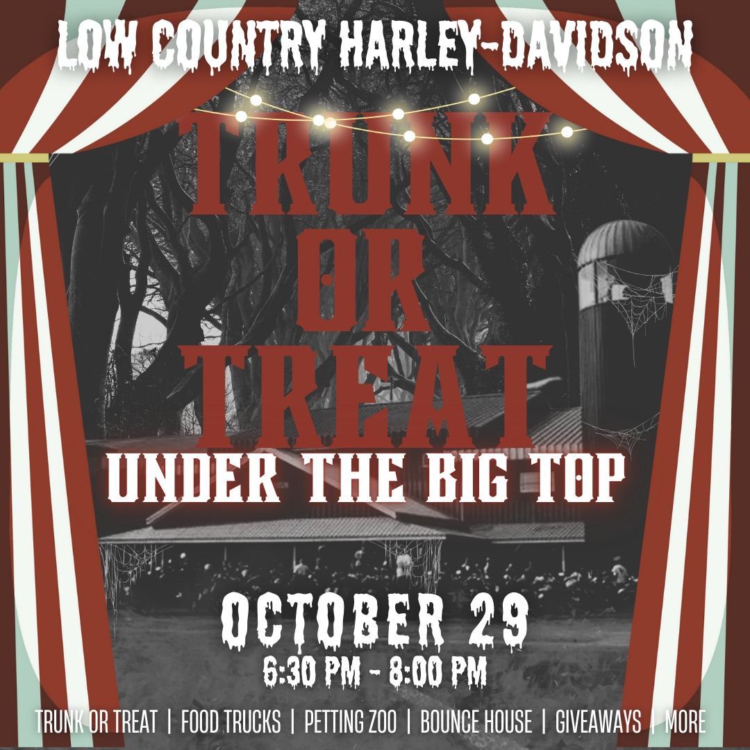 Trunk or Treat Under the Big Top