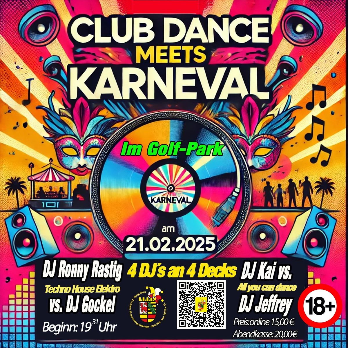 Club Dance meets Karneval  - KG Gelb Rot Dessau