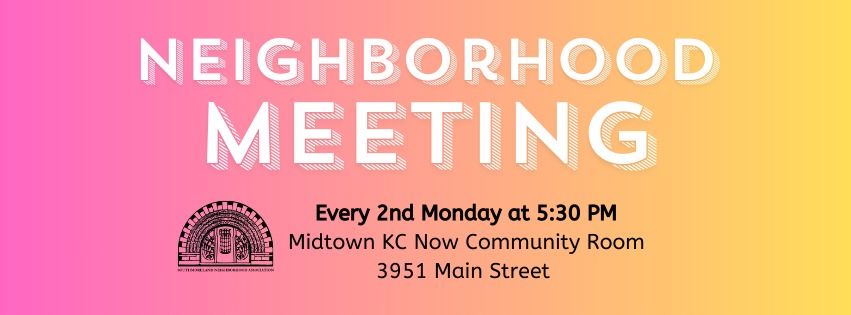 Southmoreland Neighborhood Association Board Meeting