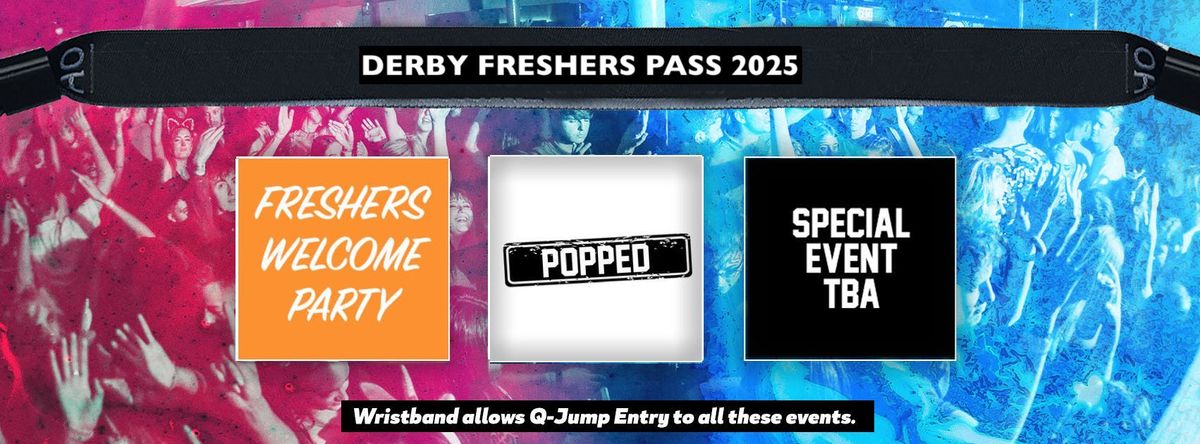 Derby Freshers Invasion 2025 Pass