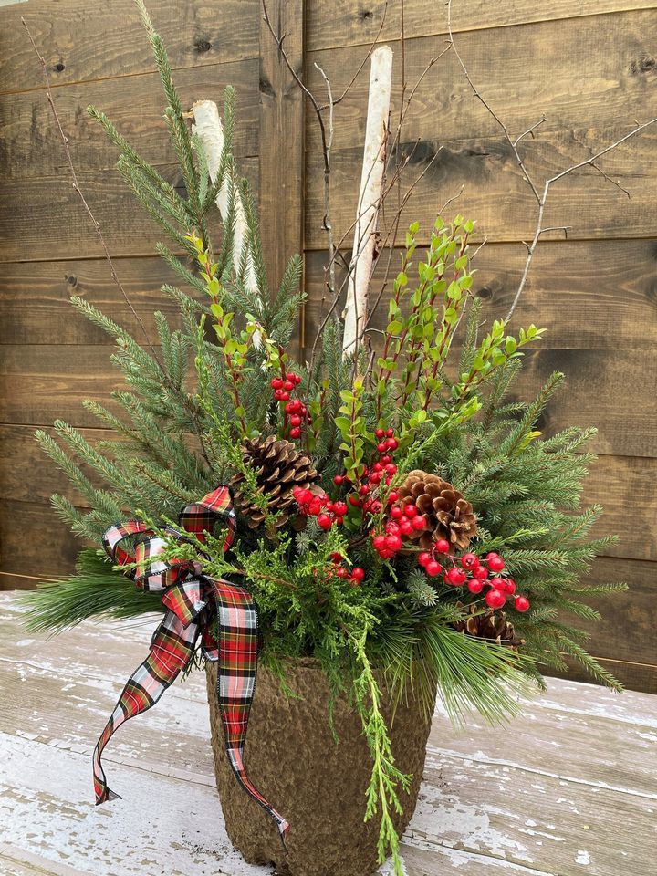 Winter Porch Pot Workshop