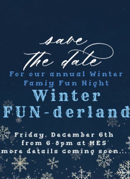 Winter FUN-derland at MES