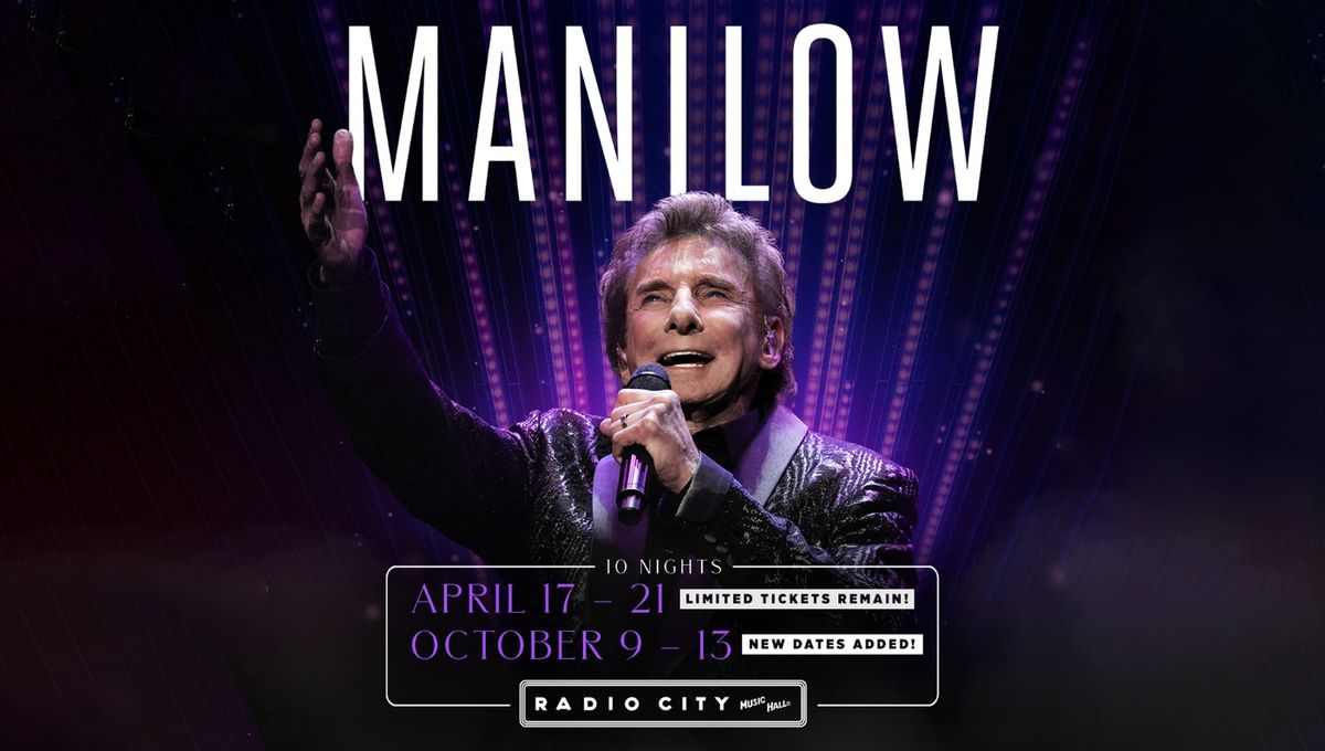 Barry Manilow at Radio City Music Hall