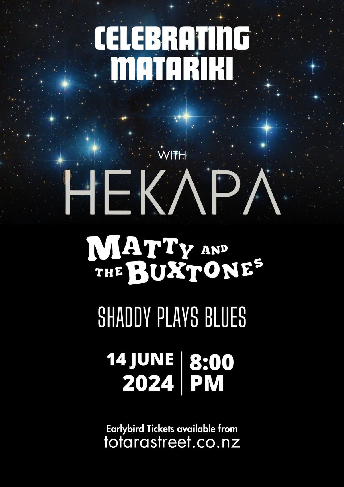 HEKAPA | Matty & the Buxtones | Shaddy Plays Blues