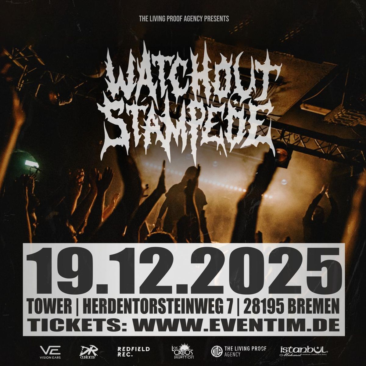 WATCH OUT STAMPEDE \/\/ Homecoming Show 2025 \/\/ 19.12.25 \/\/ Bremen \/\/ Tower