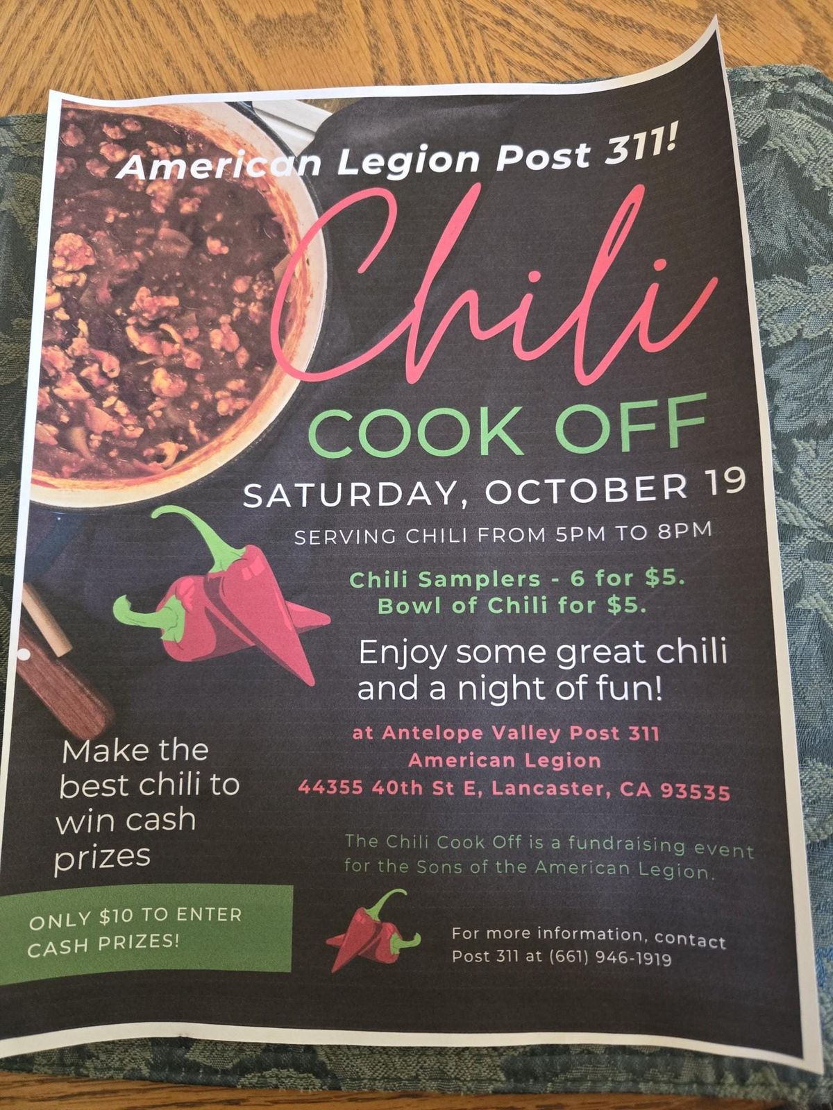 Chili Cook-off 