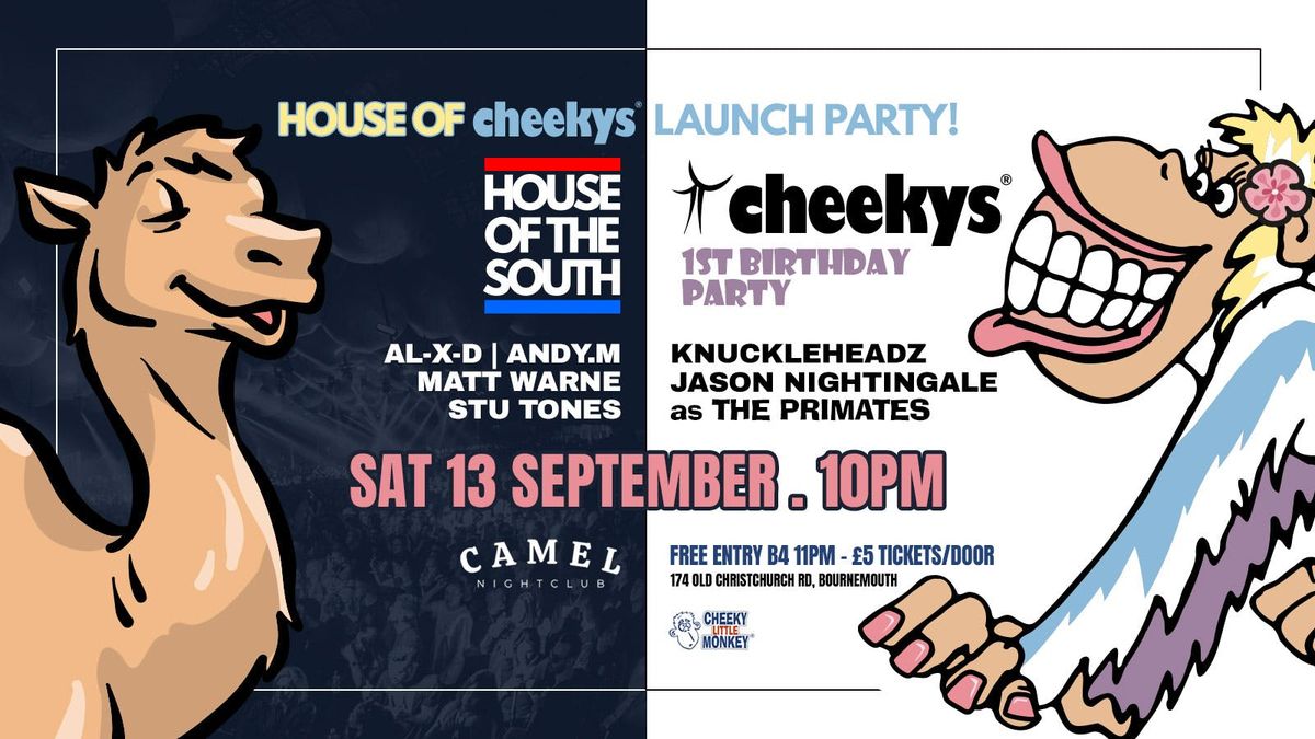 House of Cheekys Launch Party