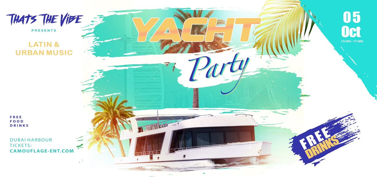 Thats The Vibe Yacht Party