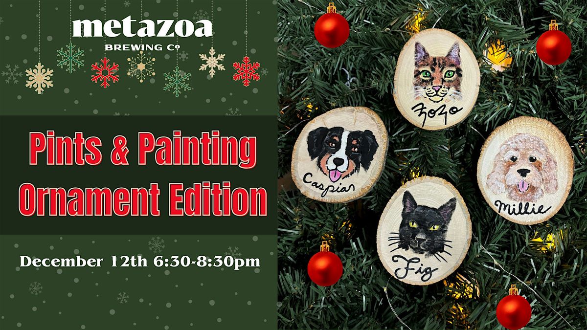 Pints & Painting: Ornament Edition
