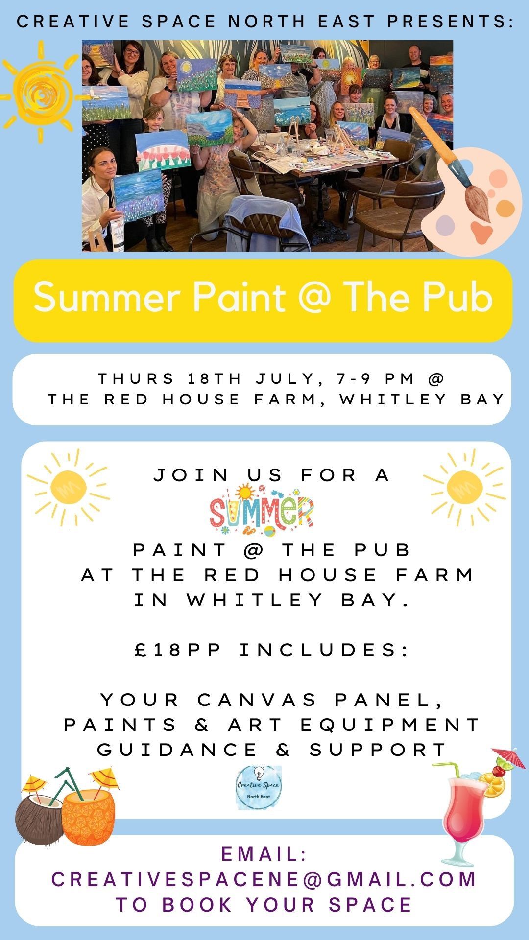 Summer Paint @ The Pub 2