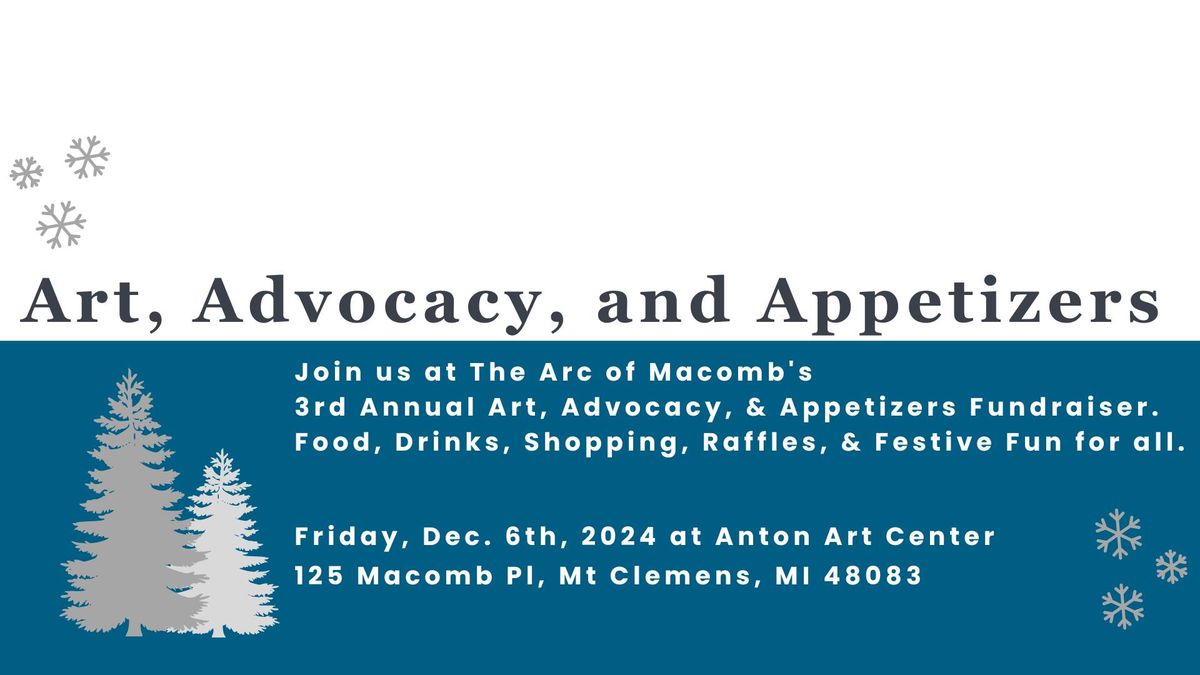 2024 Art, Advocacy, and Appetizers 