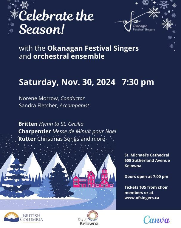 Celebrate the Season! with the Okanagan Festival Singers