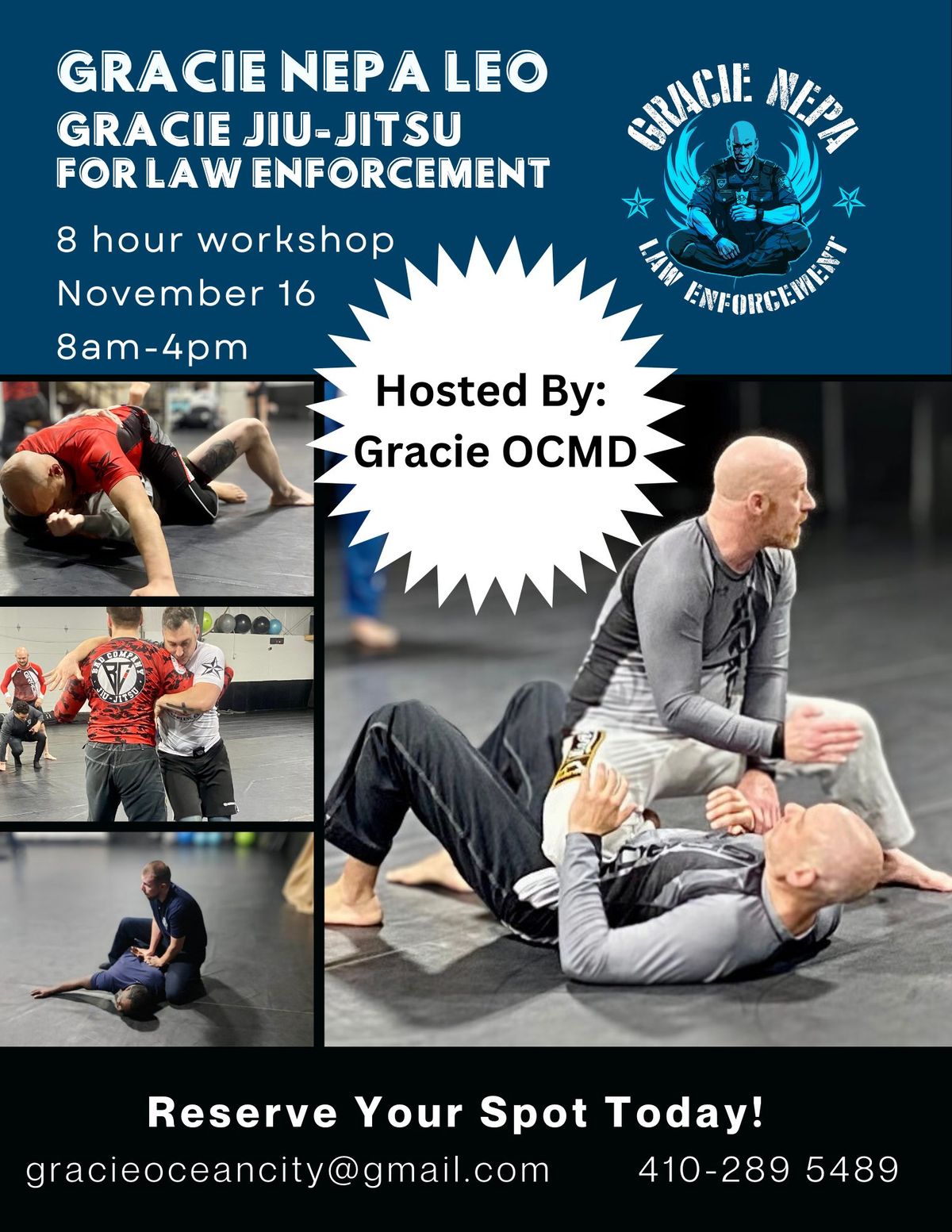 GRACIE NEPA LAW ENFORCEMENT WORKSHOP!!!