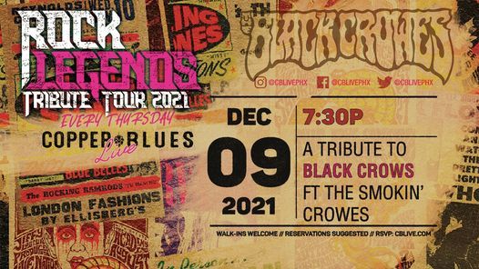 A TRIBUTE TO THE BLACK CROWES FT THE SMOKIN' CROWES