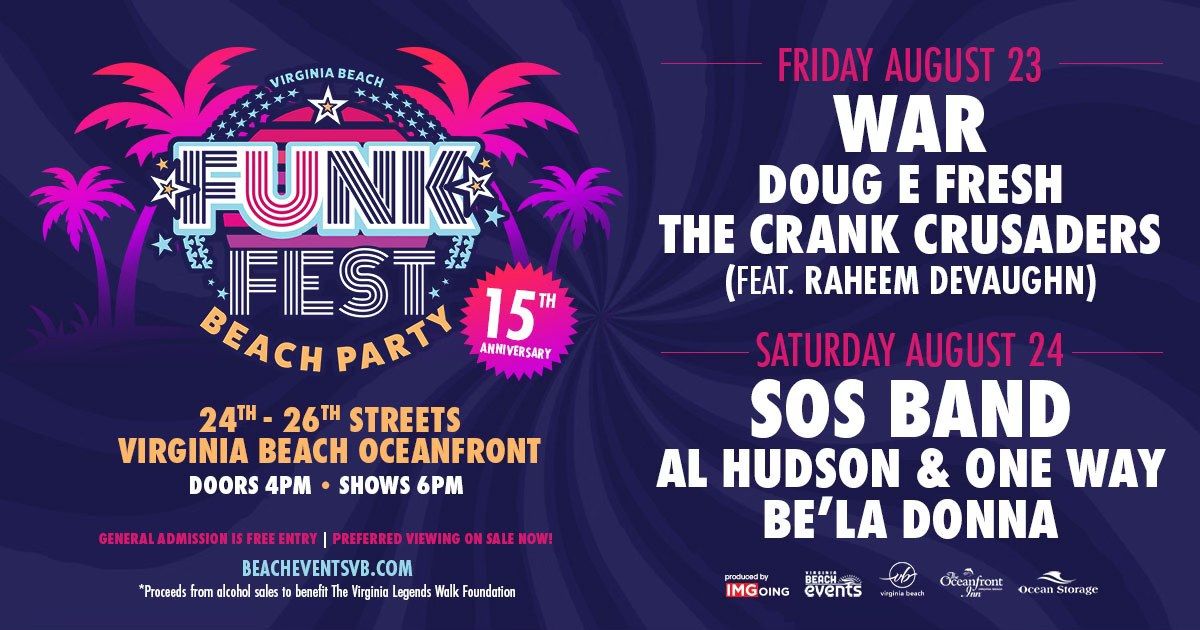 Virginia Beach Funk Fest Beach Party 2024
