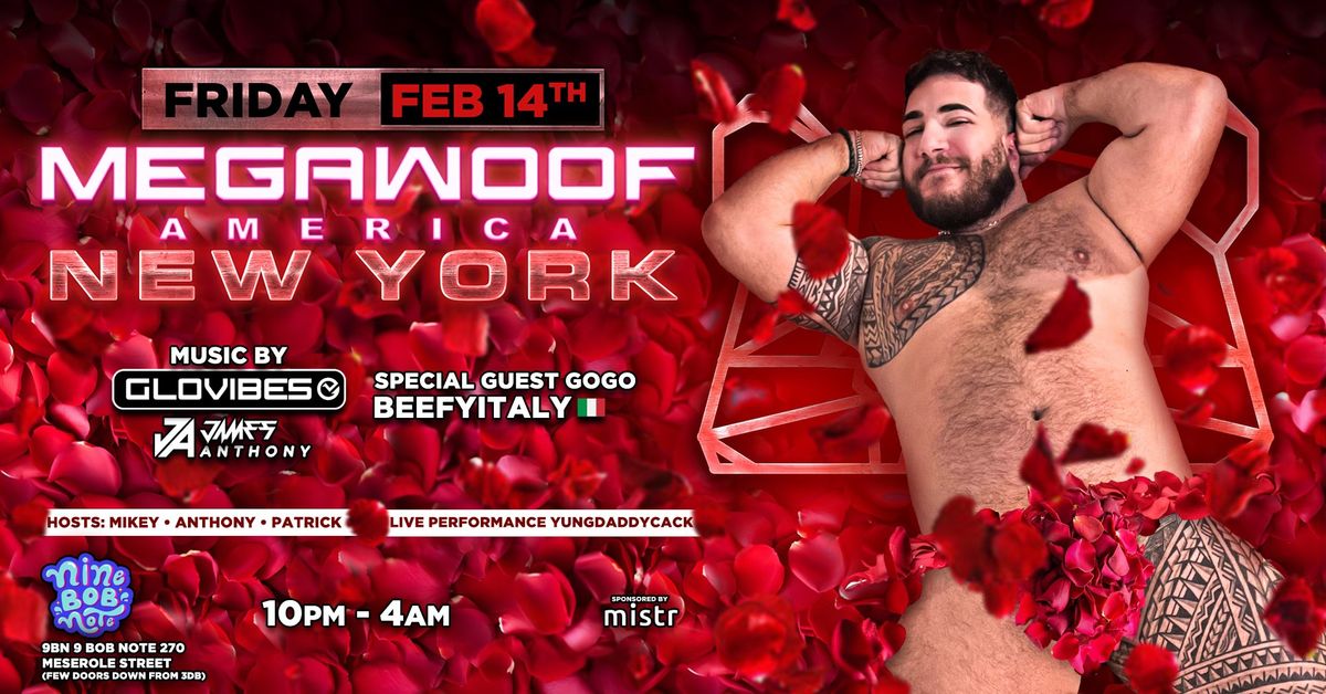 MEGAWOOF AMERICA - NEW YORK - BEAR VALENTINE 