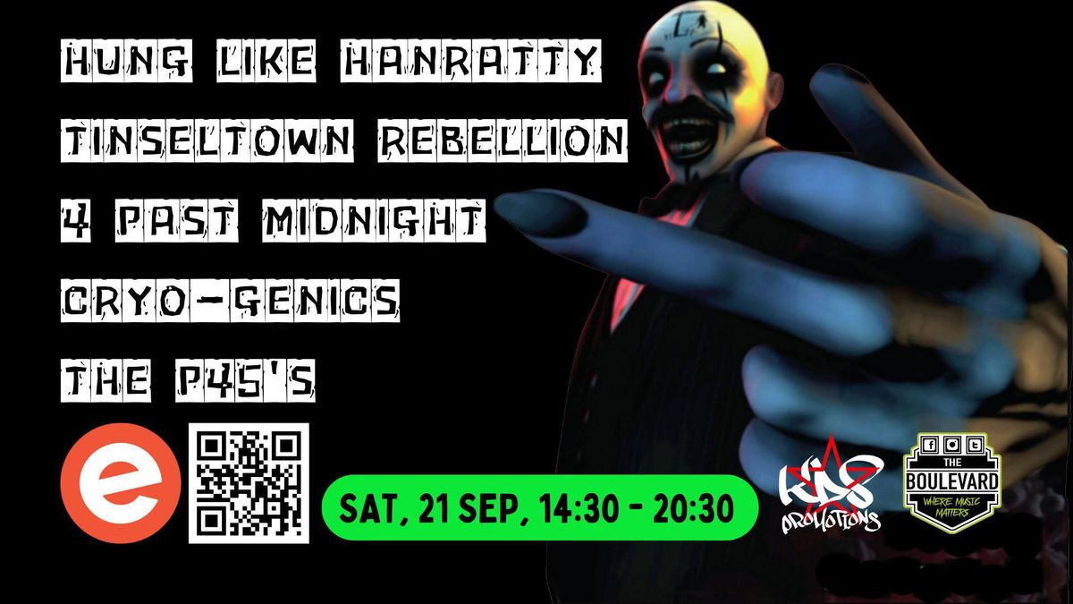 Hung Like Hanratty | Tinseltown Rebellion | Cryo-Genics | The P45's