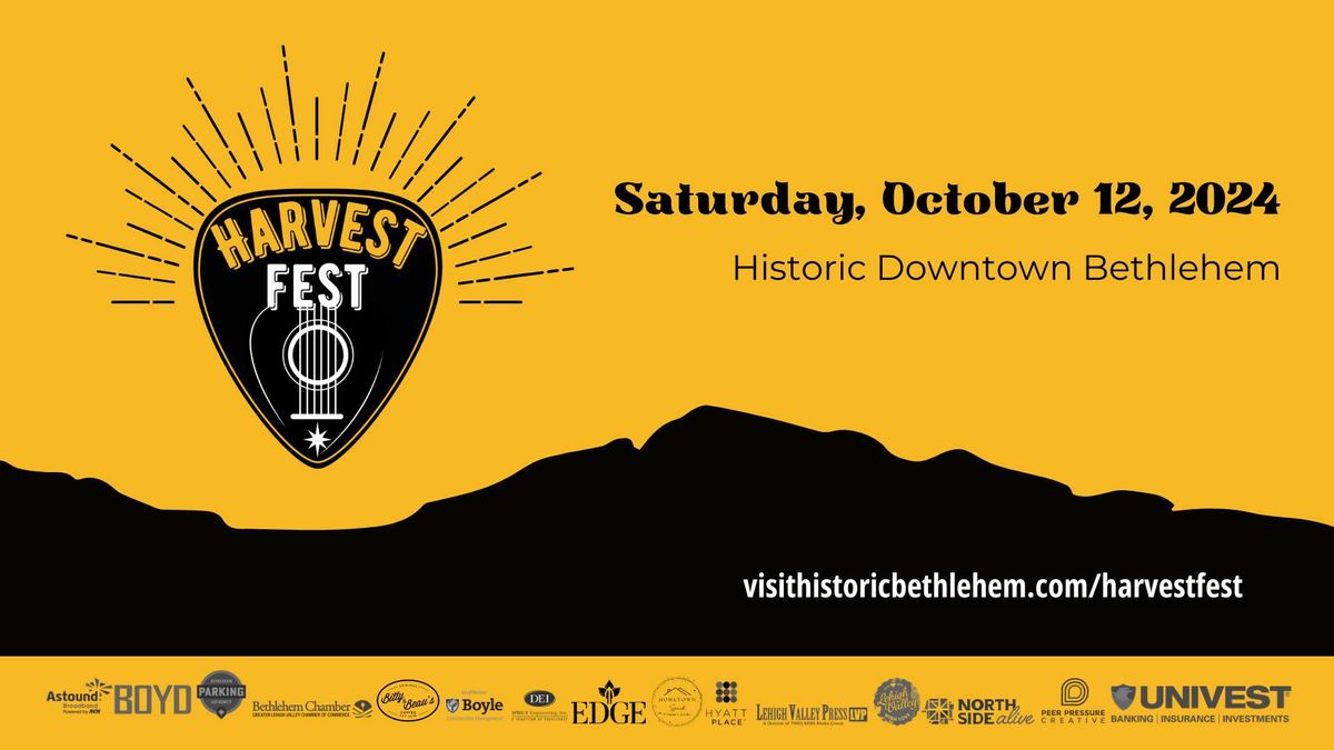 Harvest Fest presented by the Downtown Bethlehem Association