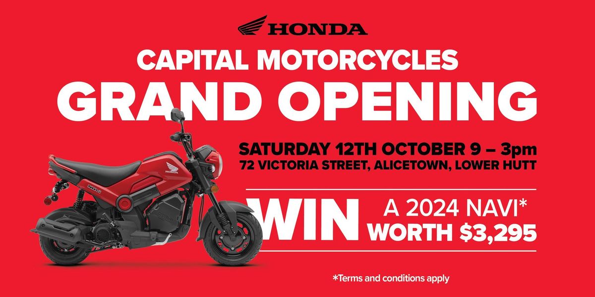 Capital Motorcycles Honda Grand Opening