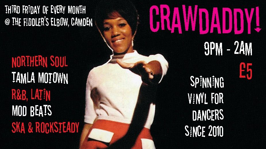 Crawdaddy! with guest DJ Terry 'Record Corner' Davis