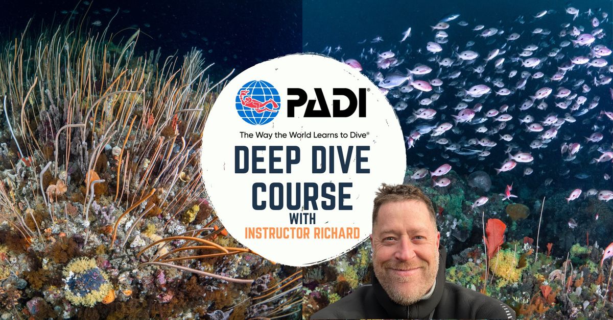 18th\/19th May - PADI Deep Dive Course