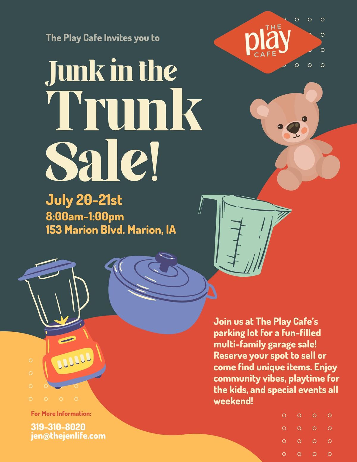 Junk in the Trunk Sale!