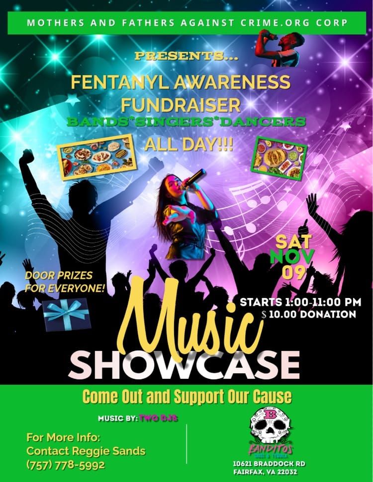 Fentanyl Awareness Fundraiser Hosted by Mothers and Fathers Against Crime. ORG CORP