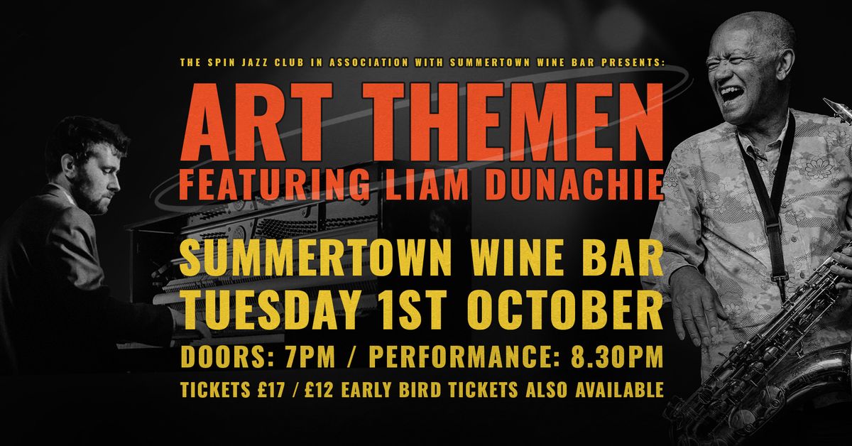 The Spin presents: Art Themen Featuring Liam Dunachie @ Summertown Wine Bar