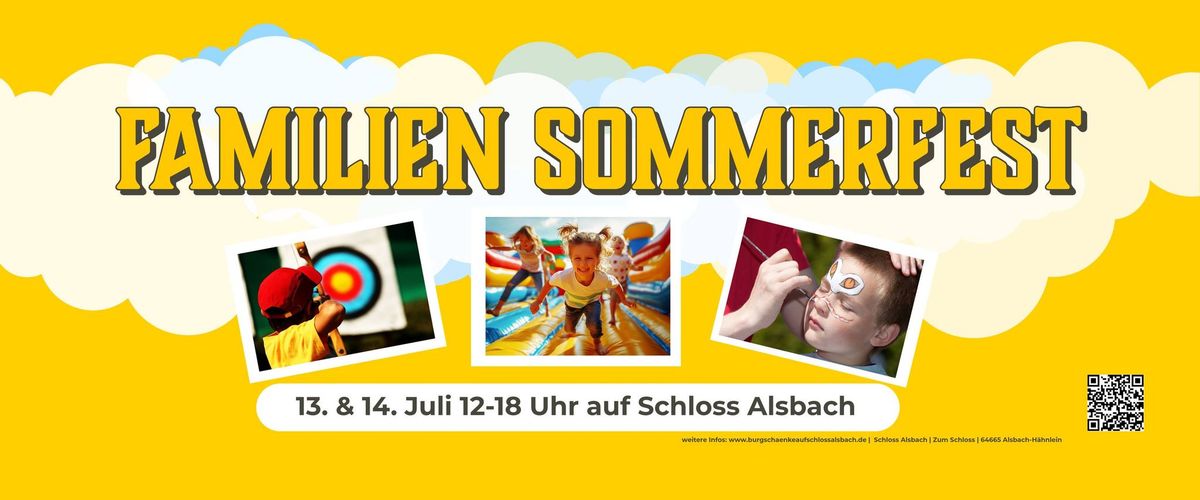 Familien Sommerfest auf Schloss Alsbach