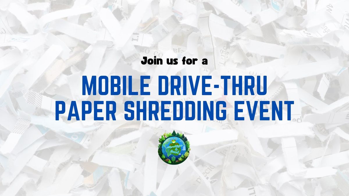 Drive-Thru Mobile Paper Shredding Event at Centennial United Methodist Church