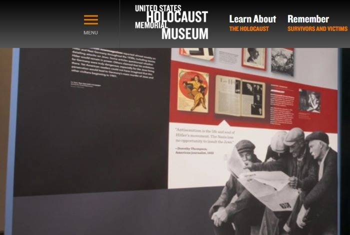 Americans and the Holocaust Traveling Exhibition March 17th - April 