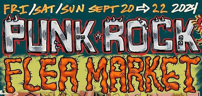 Close down summer at Punk Rock Flea Market!