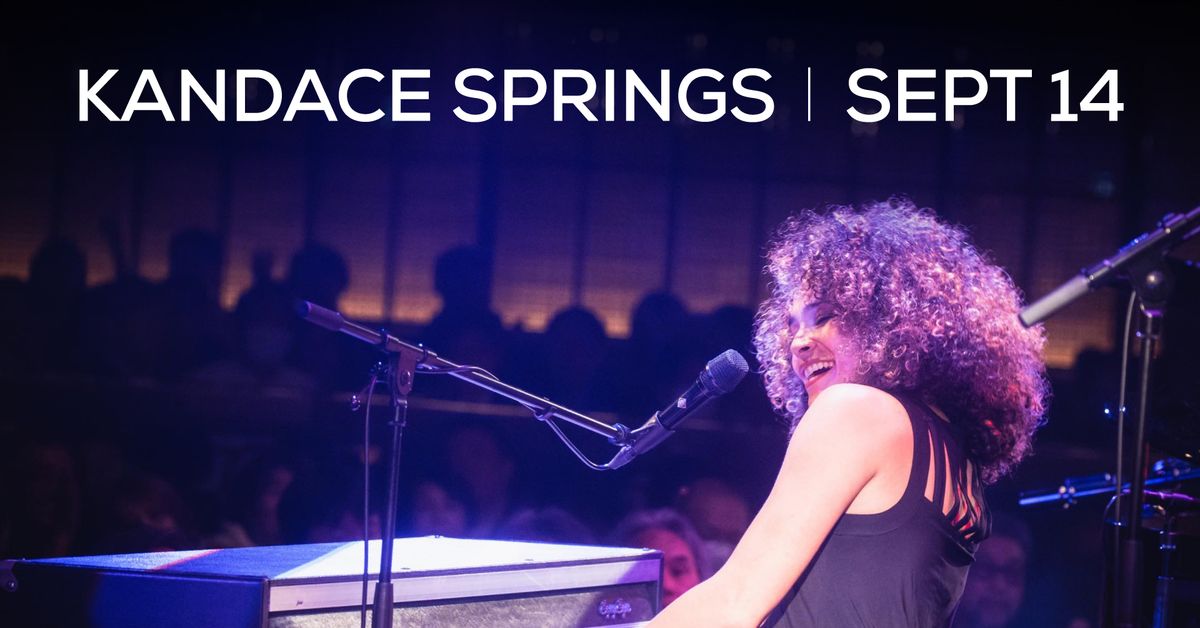 TCA Presents: Kandace Springs