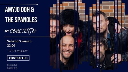 Amyjo Doh & The Spangles en Contraclub, Madrid