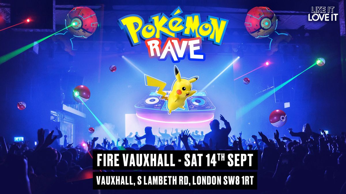 Pokemon Rave Is Coming To London!