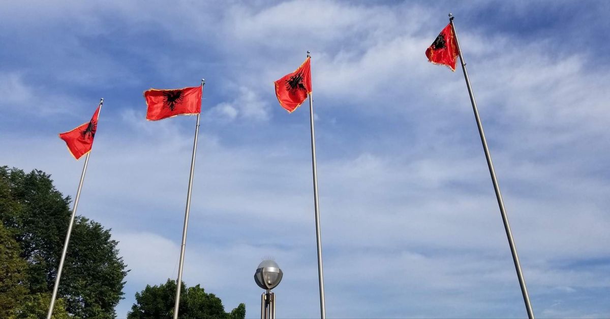 Albanian Independence: Flag Raising 