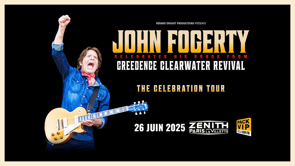 JOHN FOGERTY | PARIS | Z\u00e9nith