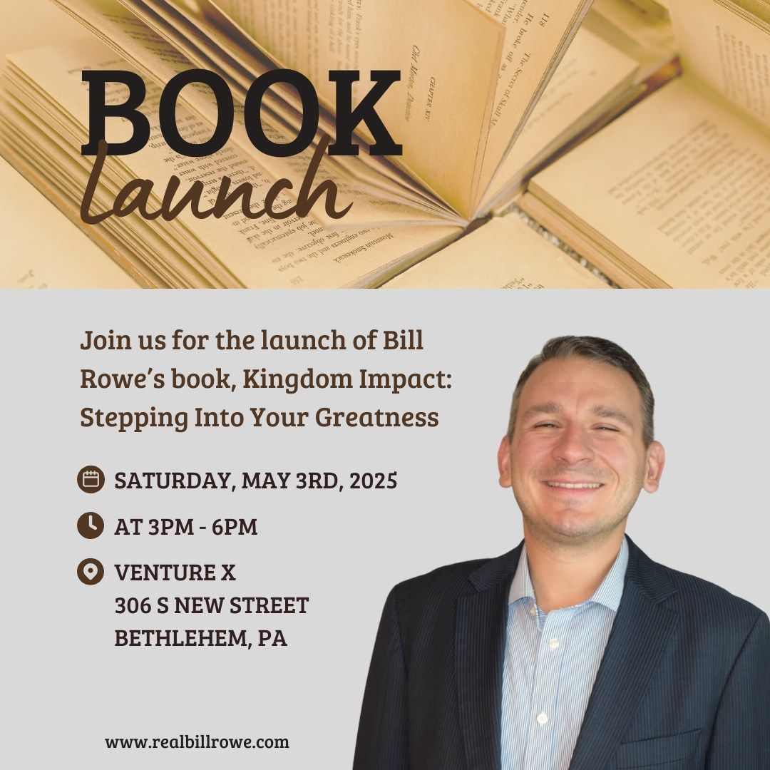 Bill Rowe Book Launch @ VentureX