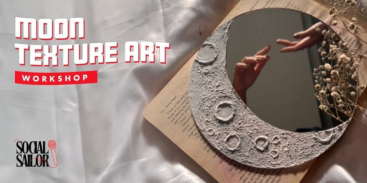 Moon Texture Art Workshop - Kolkata