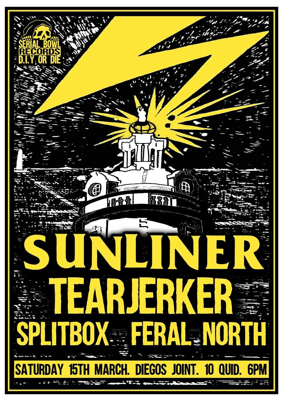 SUNLINER + TEARJERKER, SPLITBOX & FERAL NORTH