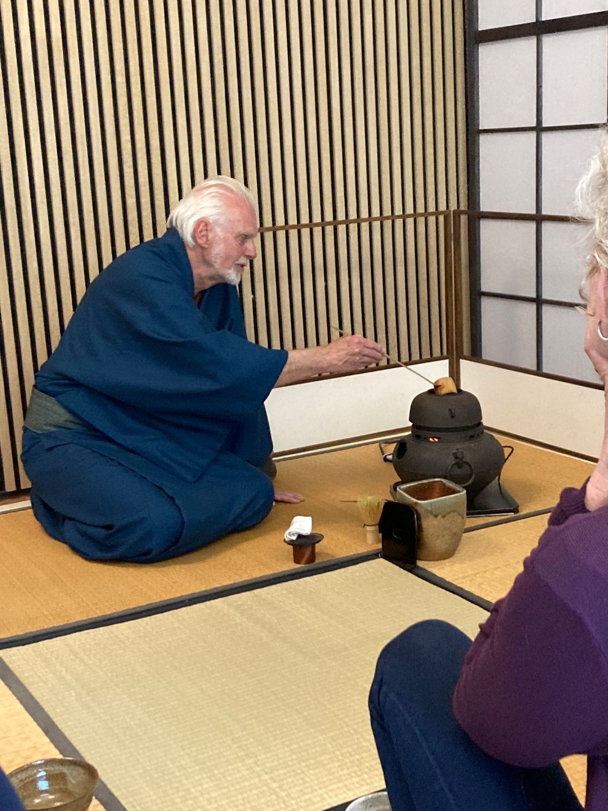 Einladung zur traditionellen japanischen Teezeremonie