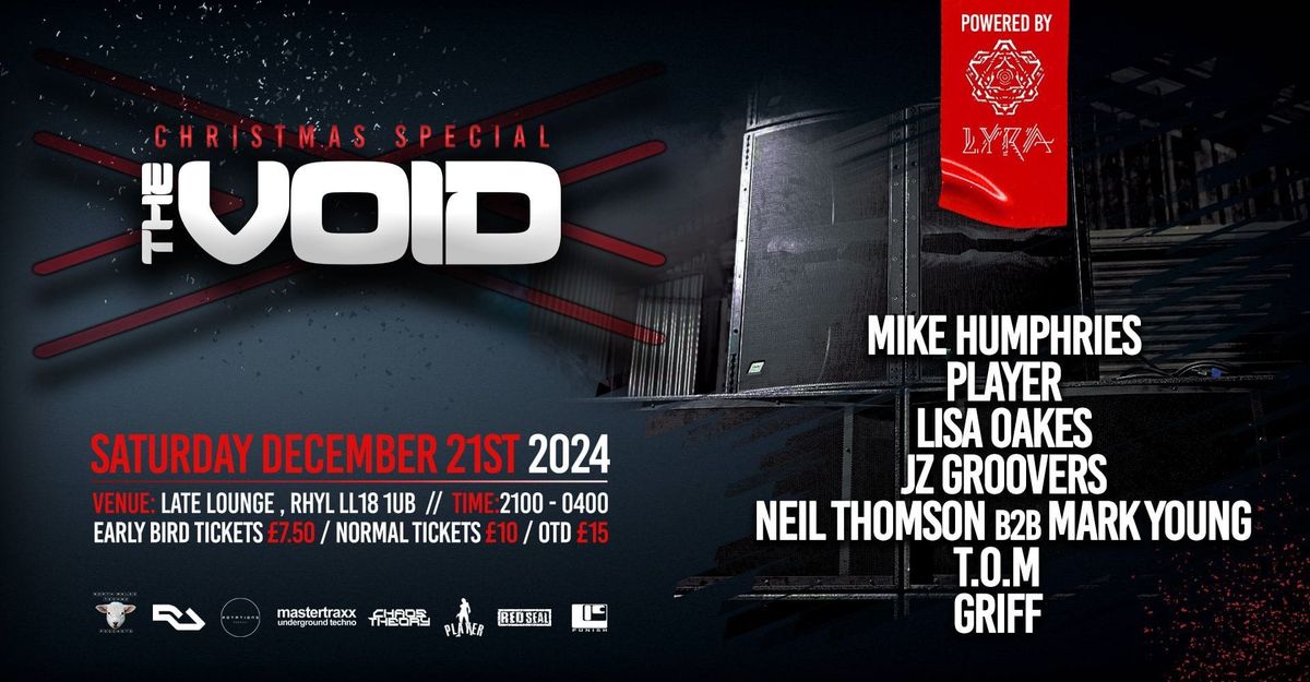 The Void Christmas Special - Mike Humphries \/ The Player \/ Lisa Oakes