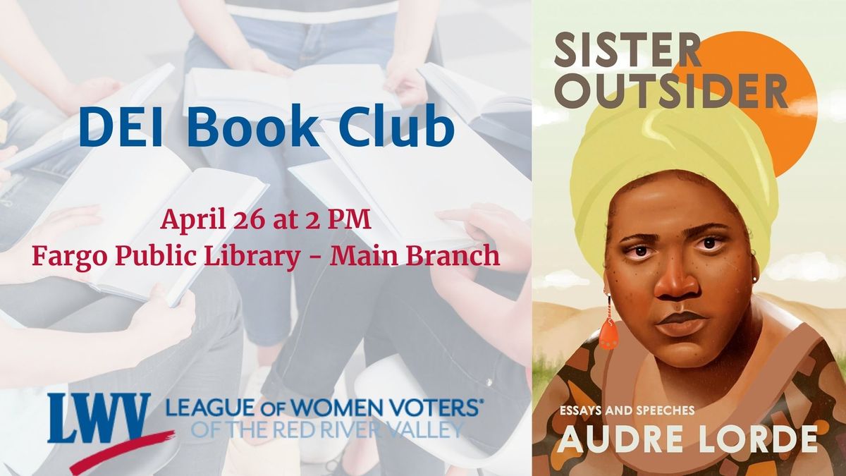 LWVRRV DEI Book Club: Sister Outsider