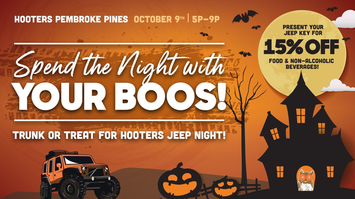 TRUNK OR TREAT October Jeep Night!