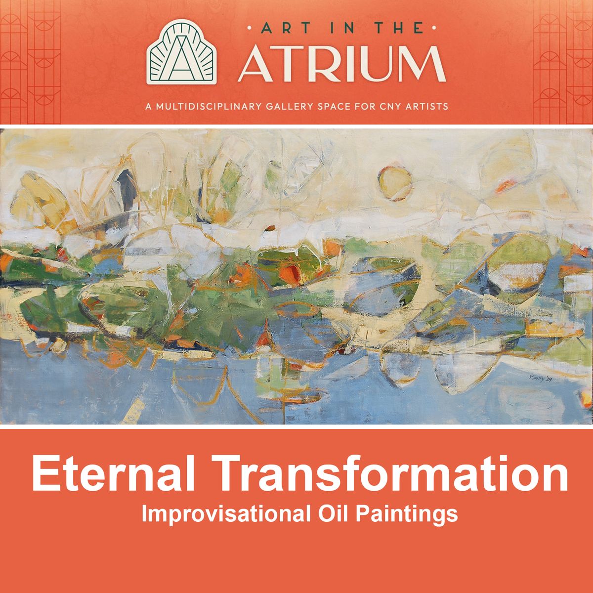 Eternal Transformation: Improvisational Oil Paintings