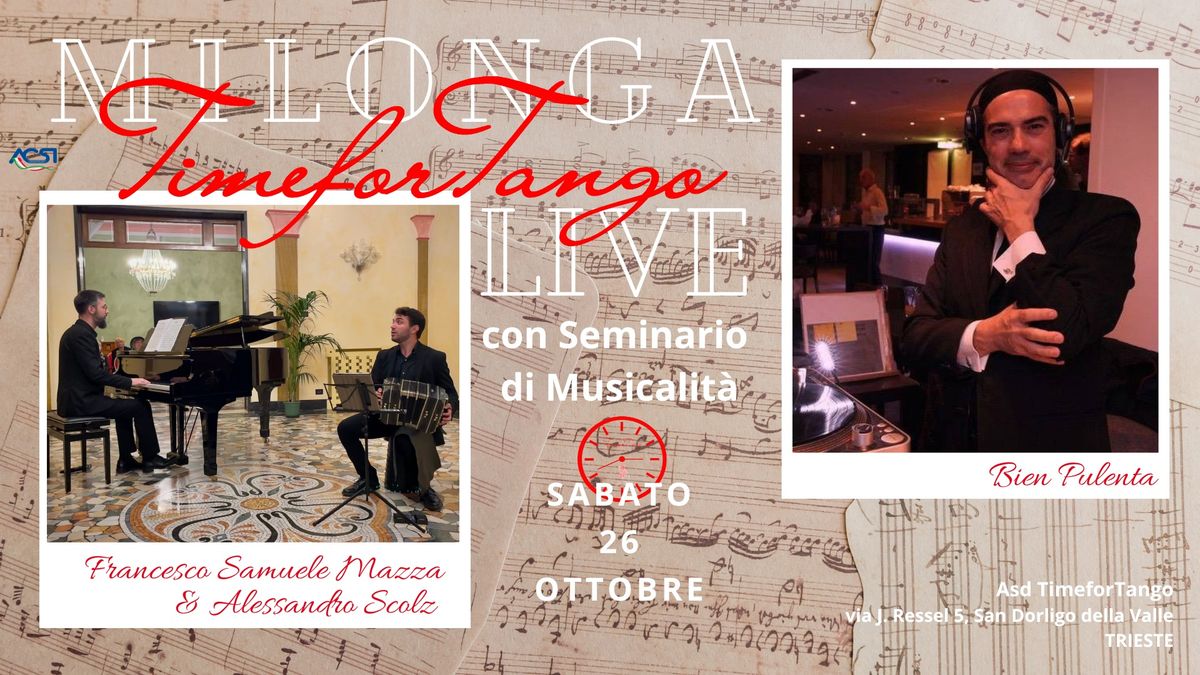 Milonga Live TimeforTango