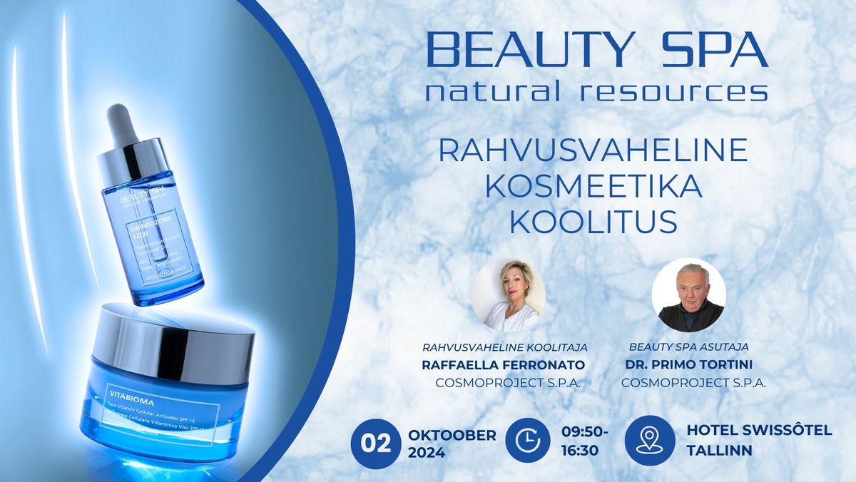 BEAUTY SPA Rahvusvaheline koolitus