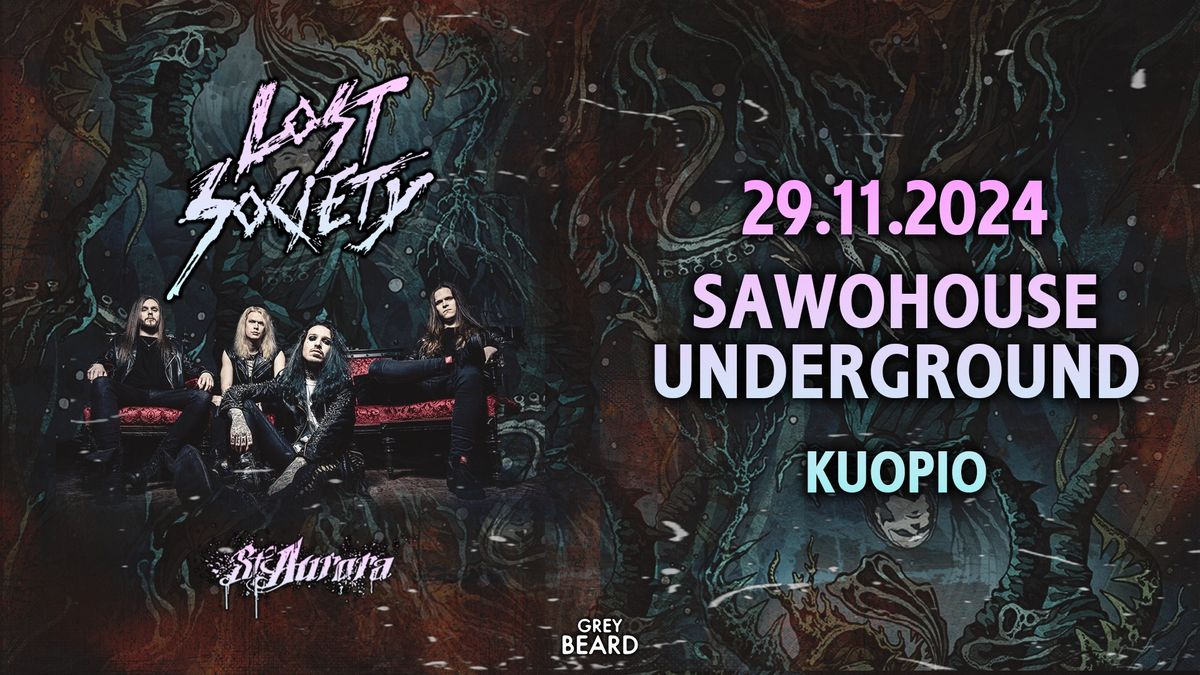 Lost Society - Sawohouse Undergroundissa 29.11.2024