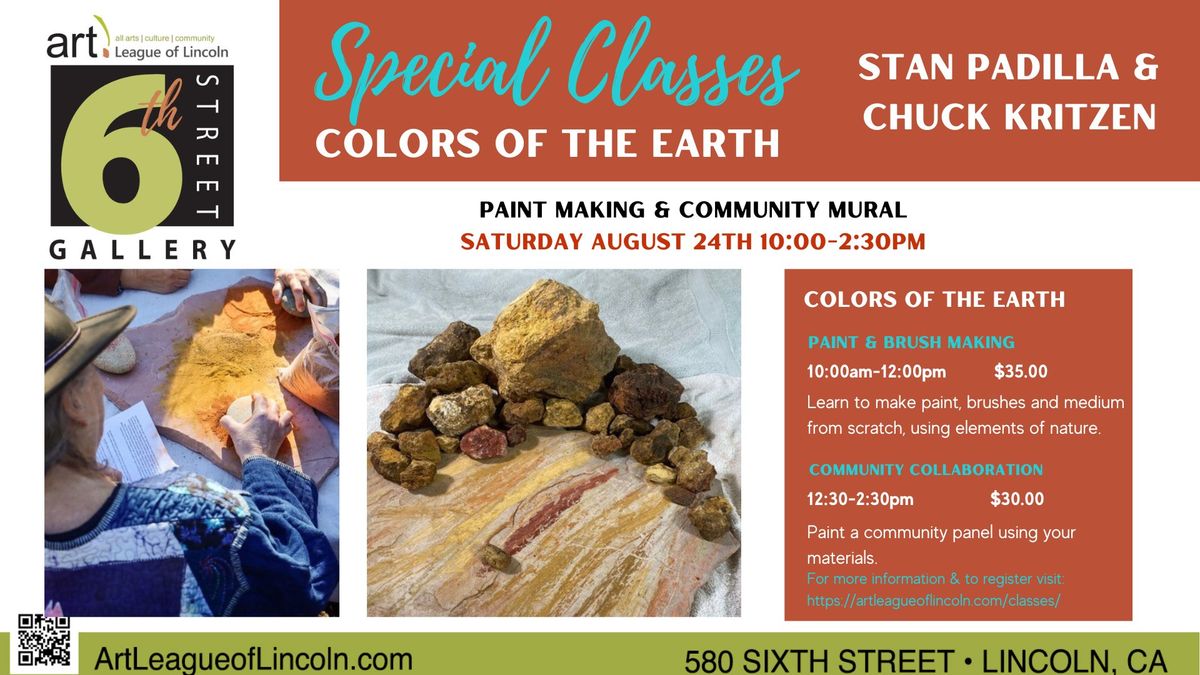 Colors of the Earth - Community Panel Collaborative Painting