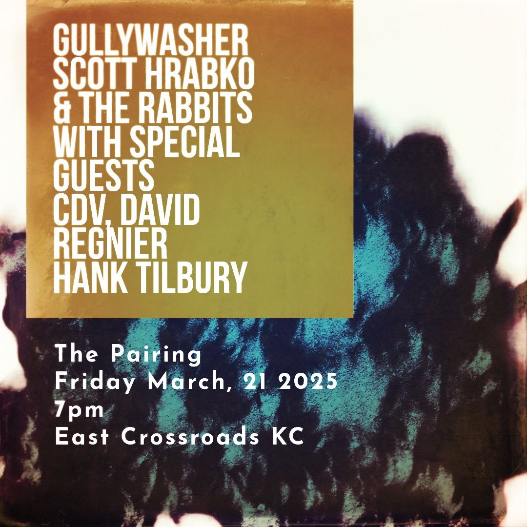 Gullywasher, Scott Hrabko & the Rabbits , CDV, David Regnier, Hank Tilbury~ The Pairing 